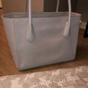 Dagne Dover 15 inch Tote Gray